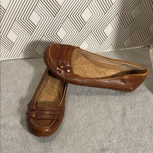 Sandhills Collection‎ shoes Brown Leather Women's Loafers size 9